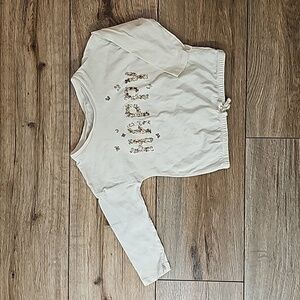 2/$6 Carter's "Happy" Long sleeve shirt Girls 18mo